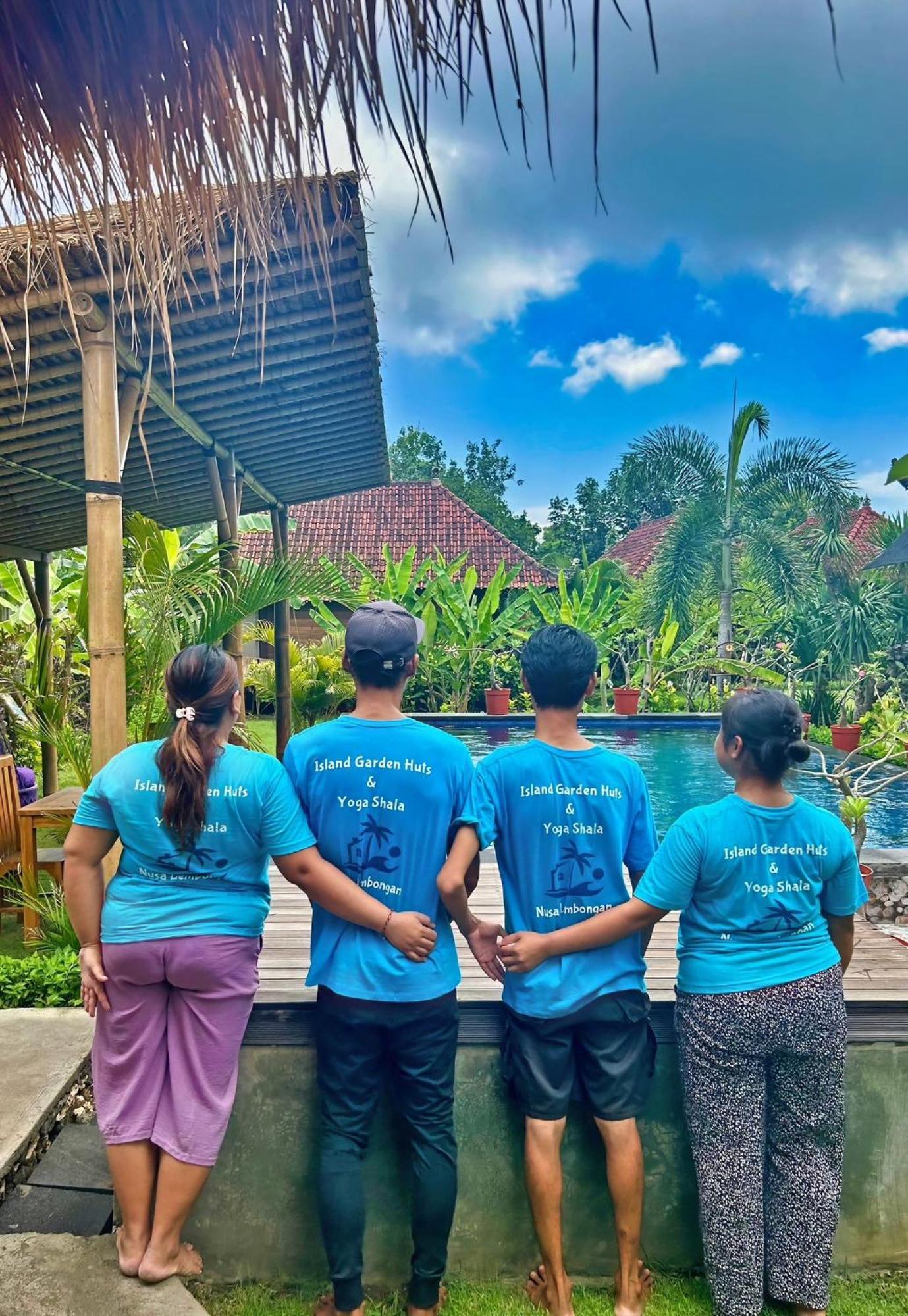 Island Garden Huts Lembongan Panzió Kültér fotó